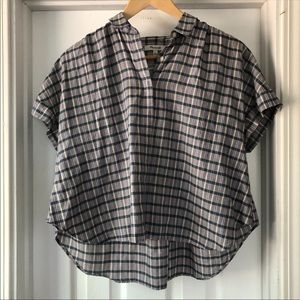 Madewell Hilltop Shirt in Precioso Plaid (Size S)